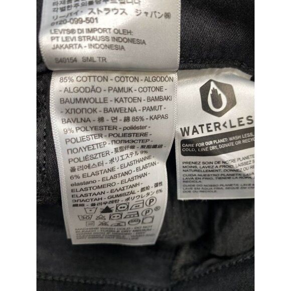 Levi's Premium 720 Super Skinny Jeans‎ Women's 24 XS Black High-Rise NEW - Picture 10 of 15